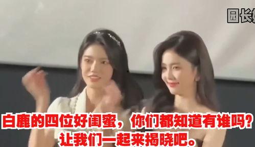 白鹿闺蜜爆料视频在线观看,揭秘娱乐圈背后的惊人真相